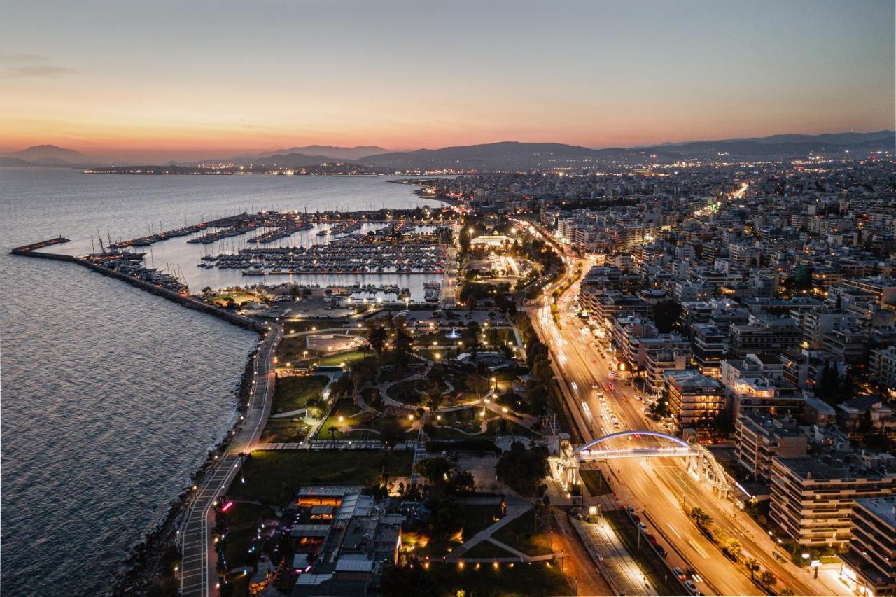Sea View Beach Penthouse - Athens Coast Exterior foto