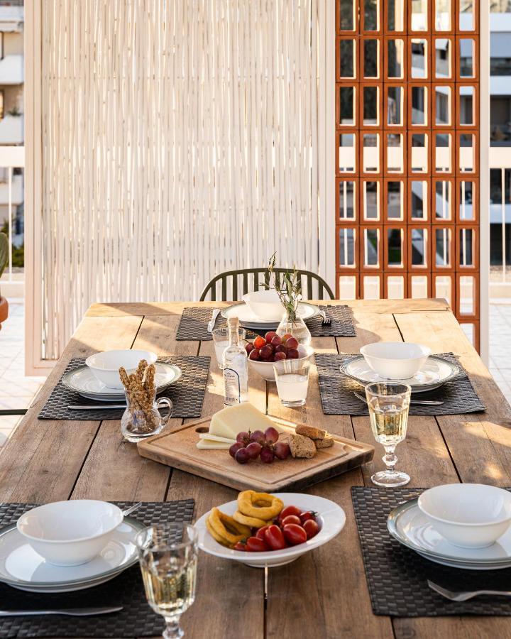 Sea View Beach Penthouse - Athens Coast Exterior foto